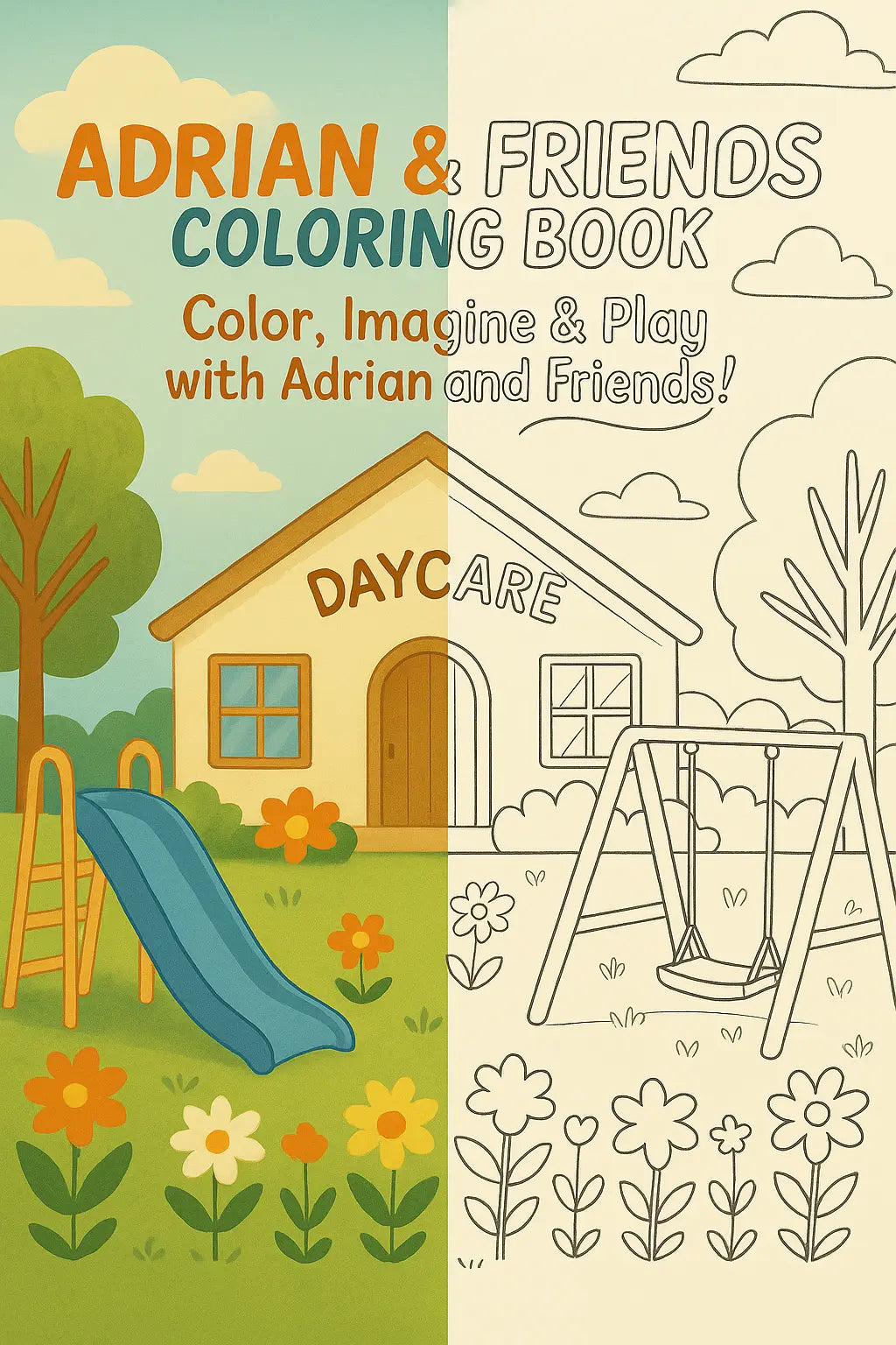 Adrian & Friends, Coloring book Adrian's Adventure Books